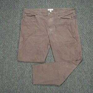 Peter Millar Pants Mens 36x27 Brown Stretch Cord 5 Pocket Chino Trouser